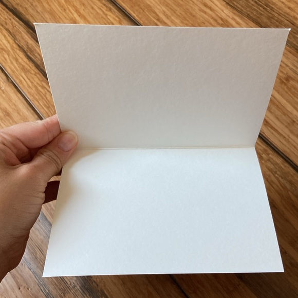 Kate Spade Mr. and Mrs. Thank you card set of 10 - Picture 4 of 6